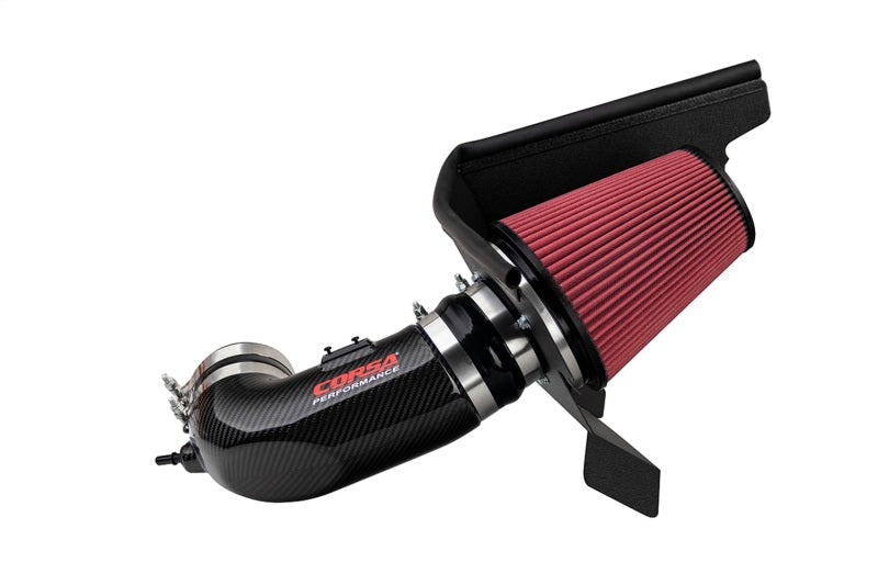 CORSA Performance Corsa 17-21 Chevrolet Camaro ZL1 Carbon Fiber Air Intake w/ DryTech 3D No Oil Filtration 44005D