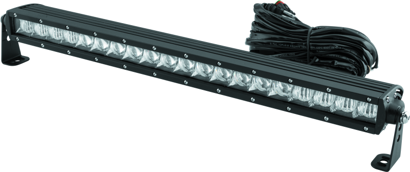 QuadBoss, QuadBoss Single Row LED Light Bar 21.5 inches - Powerful Off-Road Lighting for Powersports Vehicles