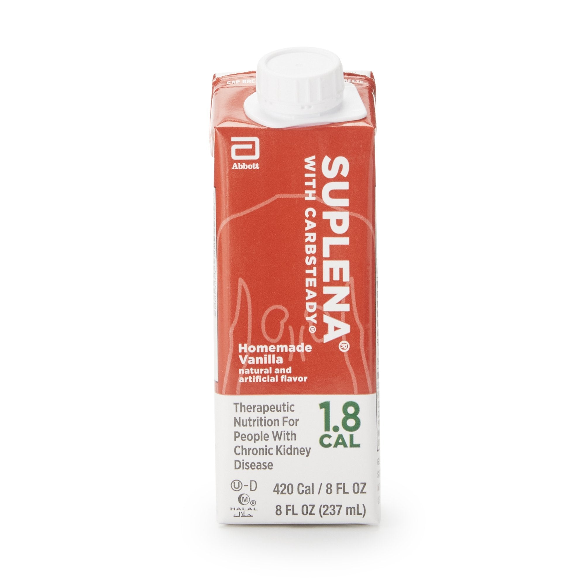Suplena® with Carbsteady® Vanilla Nutrition for those w/ Chronic Kidney Disease 64794