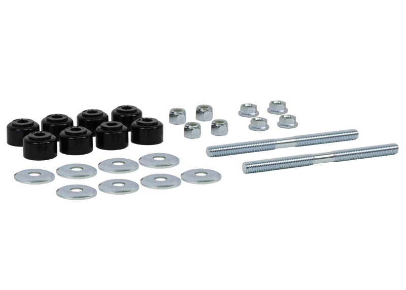Whiteline Plus Universal Sway Bar Link Threaded Rod w/ Poly Bushes 140mm W21806S