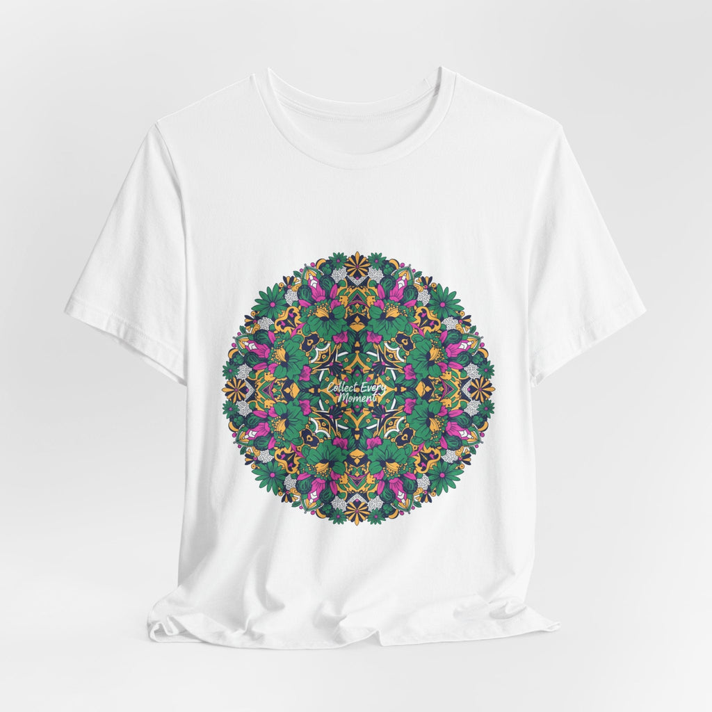 Psychedelic Botanical Mandala Tee | Festival Graphic T-Shirt