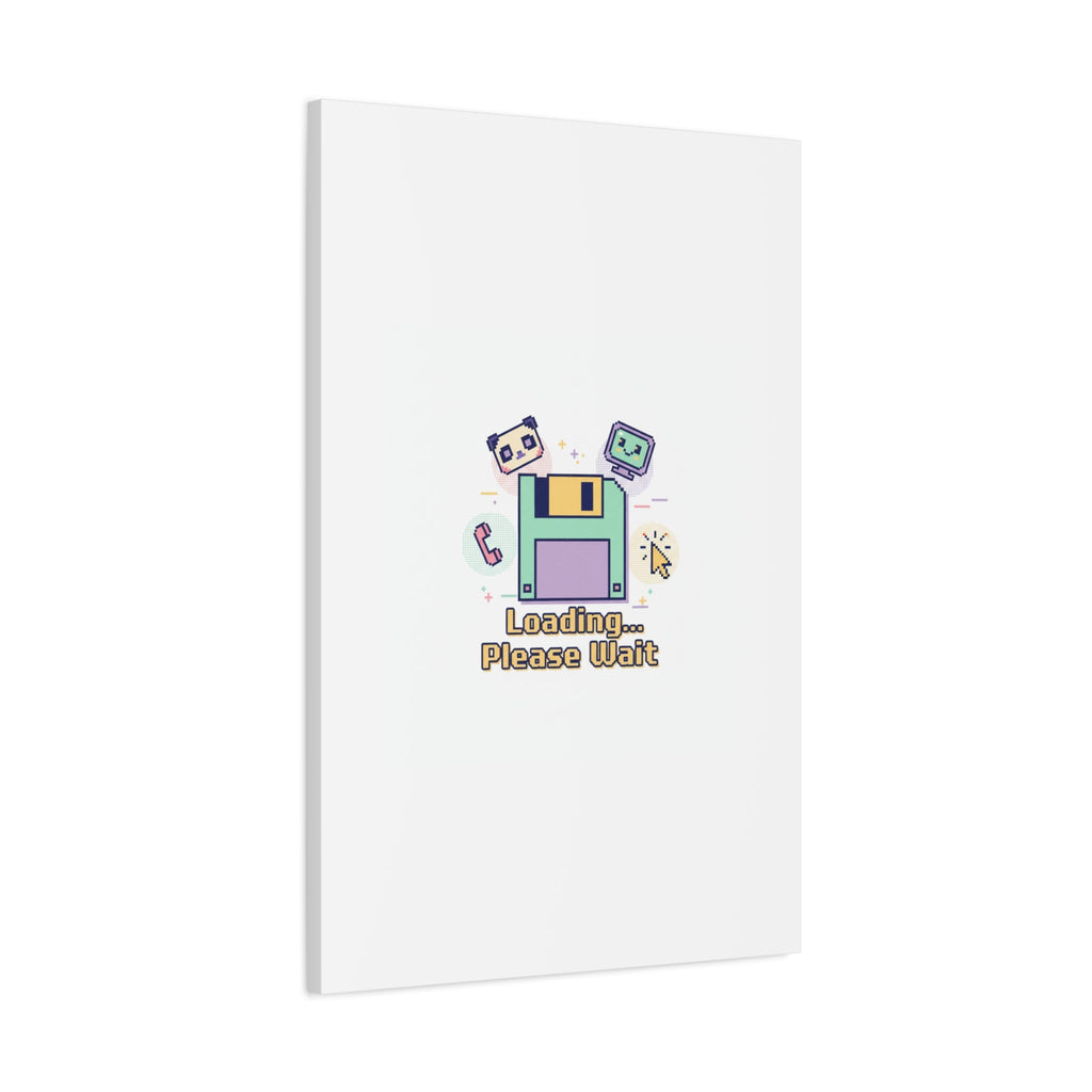 Loading Please Wait Canvas | Old Internet Aesthetic, 90s Web Nostalgia