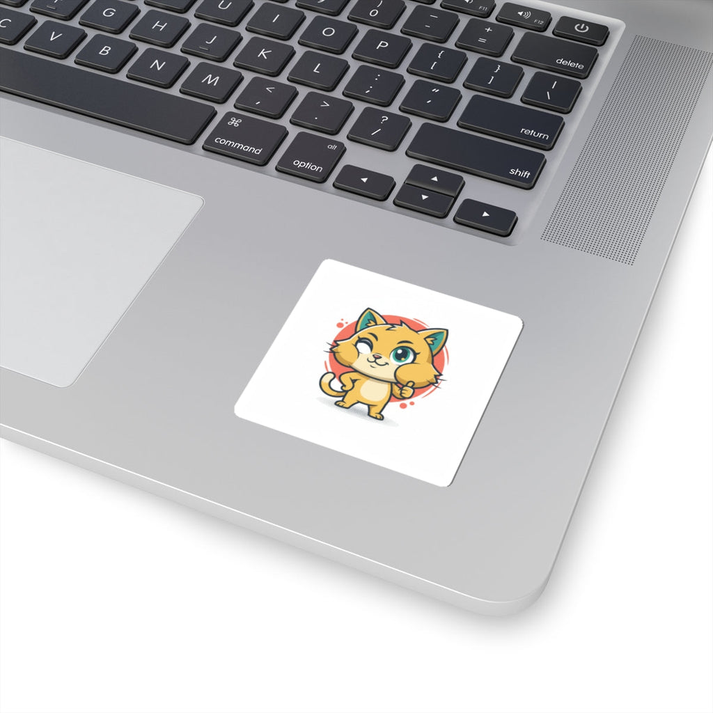 Cheeky Rodent Kitty Sticker | Rodent-Core, Quirky Animal Pride