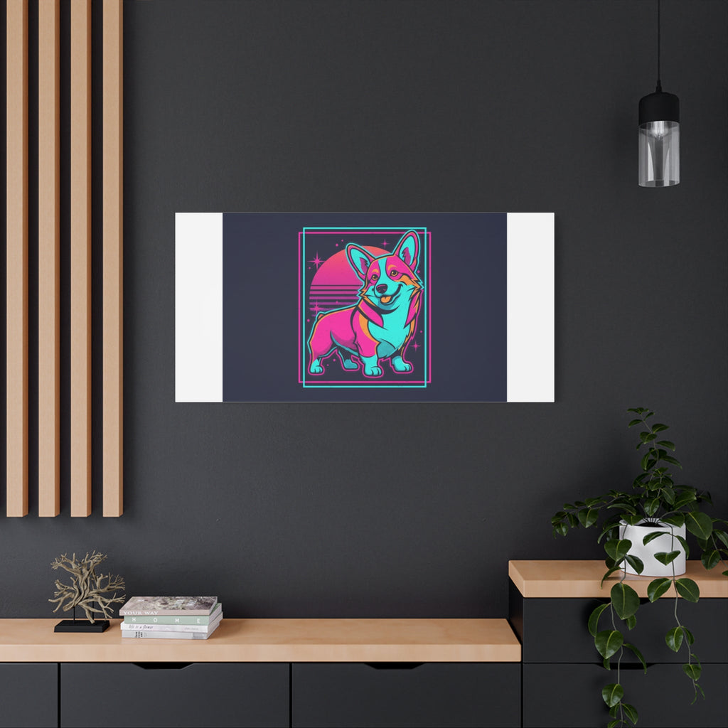 Platonic Love Corgi Canvas | Friendship Valentine, Galentine’s Wall Art