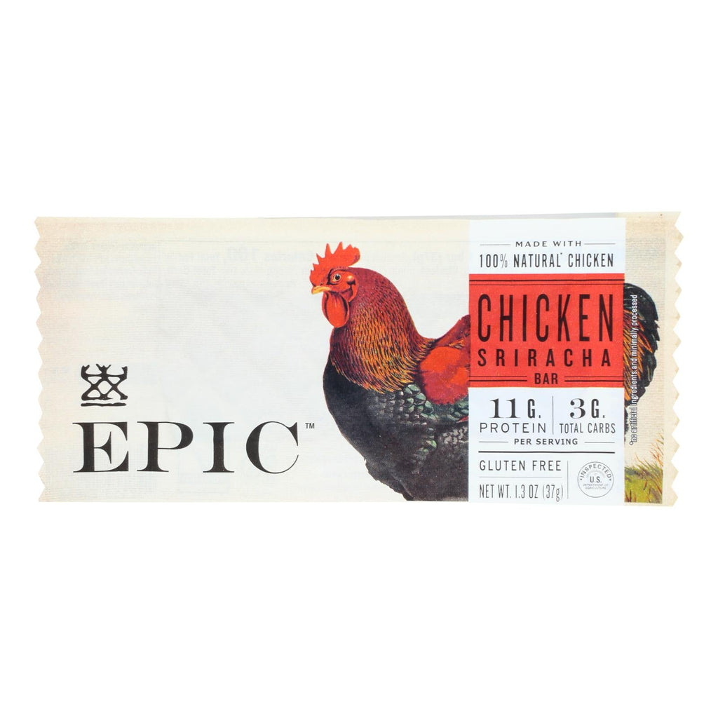 Epic Chicken Sriracha Bars (12 x 1.3oz)