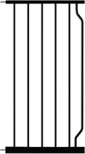 Fairy Baby Safety Gate 14.17 inch Extension for Extra Wide Baby Gate Dog gate Pressure Mounted Walk Through Pet Gate Black