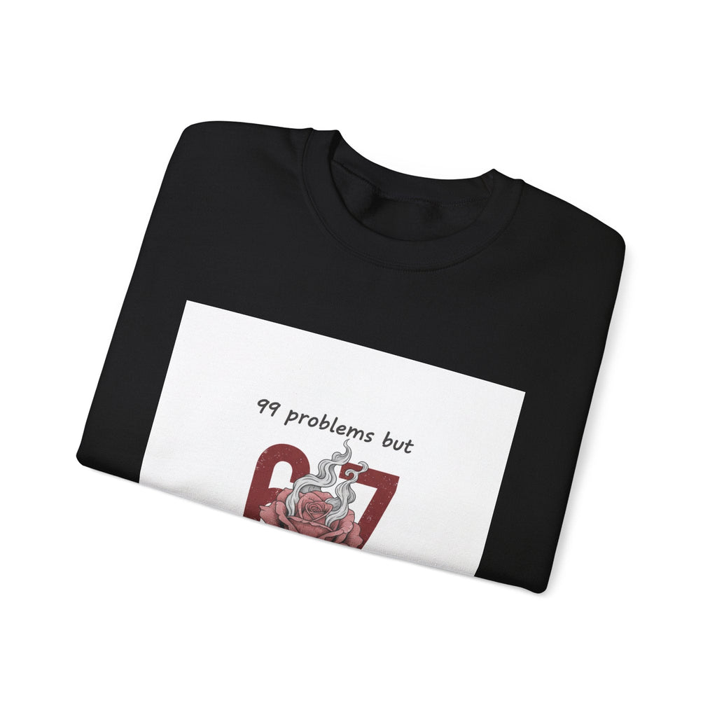 Weird Cupid Graphic Sweatshirt | quirky heart shirt, chaotic love design