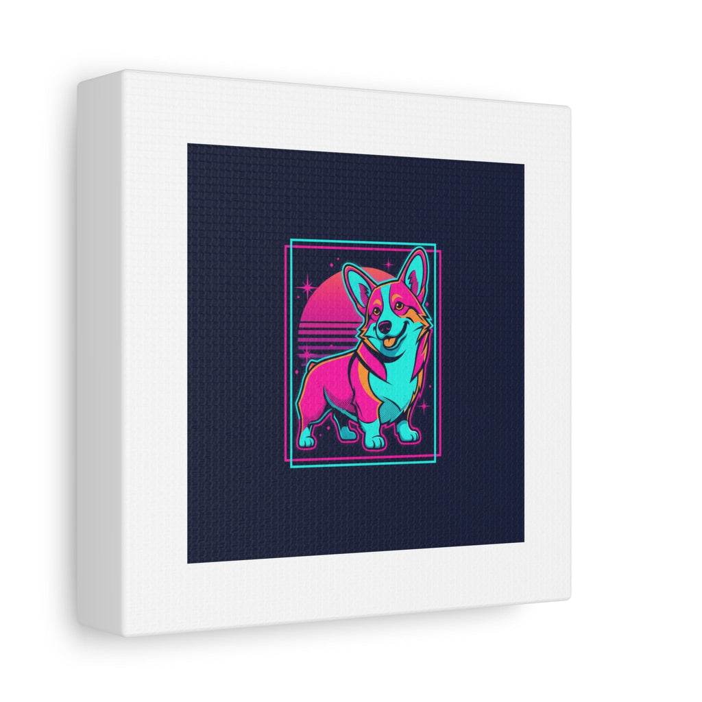 Platonic Love Corgi Canvas | Friendship Valentine, Galentine’s Wall Art