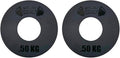 Micro Gainz Kilogram Fractional Weight Plate Set of 2 Plates, .25KG, .50KG or 1KG, Plate Set Designed for Olympic Barbells & Strength Training, Made in USA