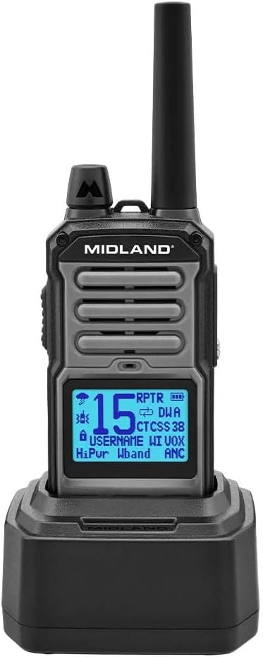 Midland GXT67 Pro GMRS Two Way Radio - 2 Pack Bundle