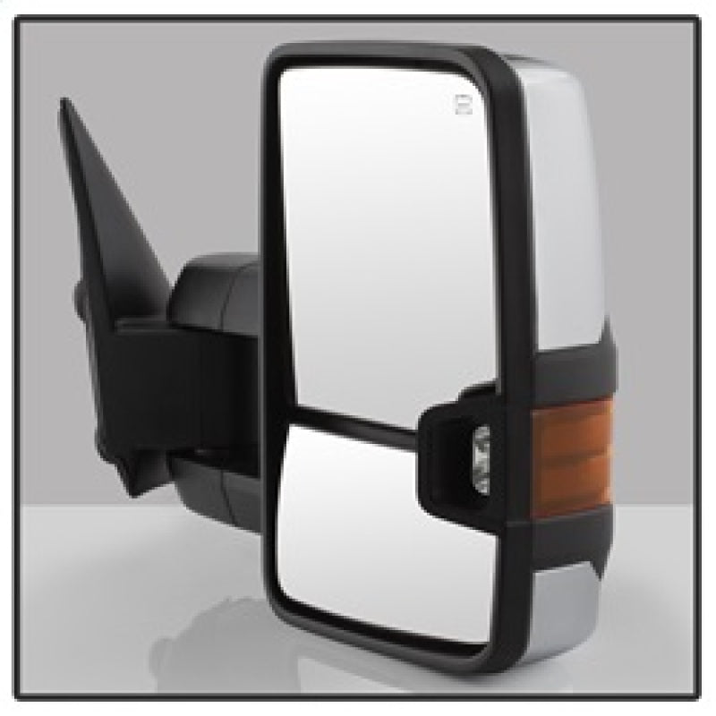SPYDER xTune Chevy Silverado 03-06 Heated Amber Signal Telescoping Mirrors Chrome MIR-CS03S-G3C-PWH-AM-SET 9936753