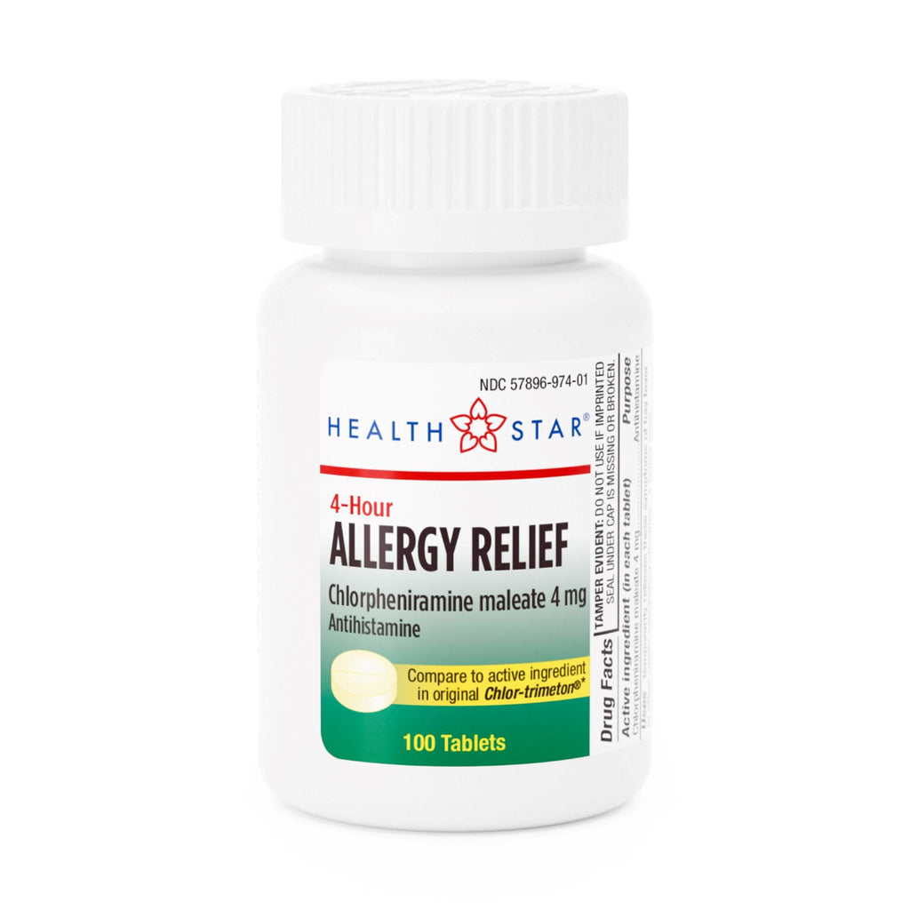 Health*Star® Chlorpheniramine Maleate Allergy Relief 784-01-HST