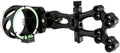 TRUGLO VEROS 5-Pin Durable Ultra-Bright Lightweight Micro-Adjustable Archery Hunting Bow Sight with Decreasing Diameter Pins Design & Large Circular Field of View - for Right & Left-Handed Shooters