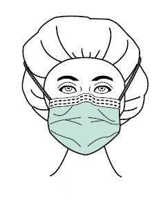 Precept® Sensitive Skin Plus Surgical Mask 65-3130