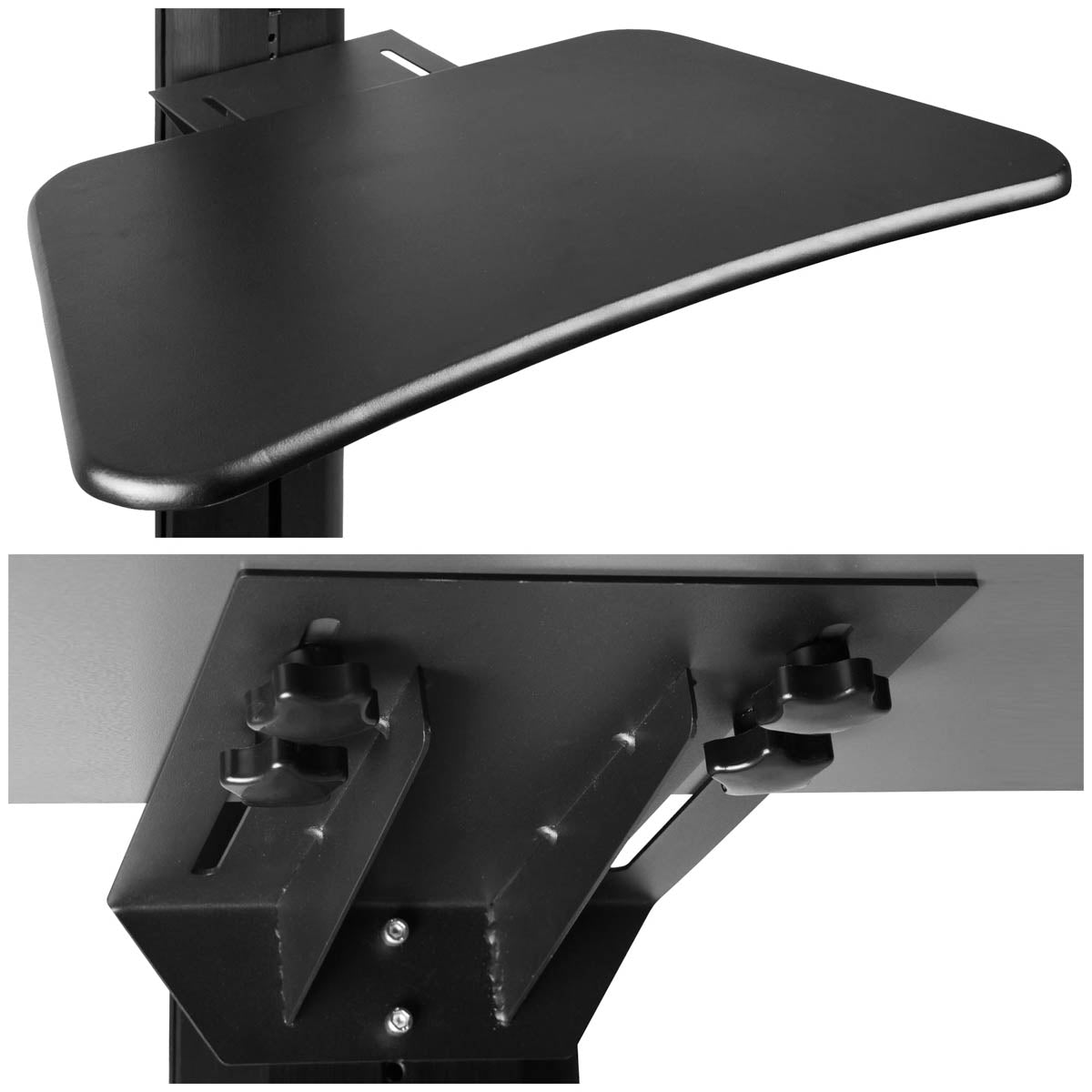 Yescom Mobile TV Stand with Mount for 32-65in Monitors Office Classroom