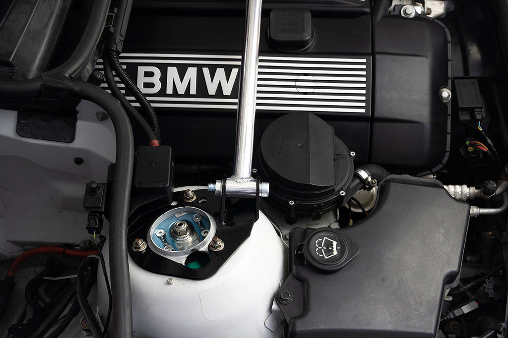 HPS Performance Front Strut Bar 2002-2006 BMW 3-Series E46, 42-103