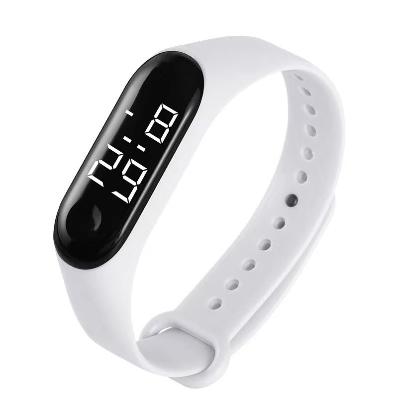 LED Sports Kids Swimming Waterproof Touch Electronic Watch