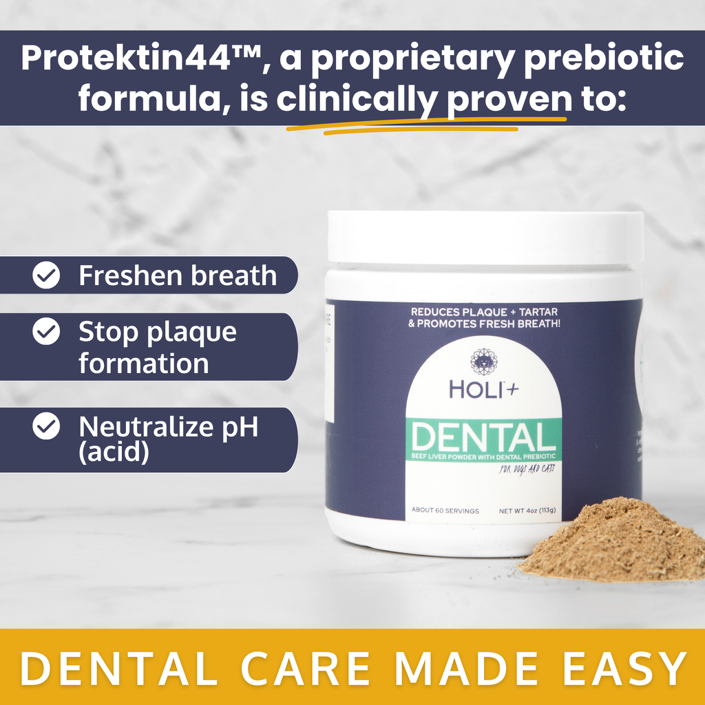 Dental Health Topper for Dogs – with Protektin44™ Prebiotics