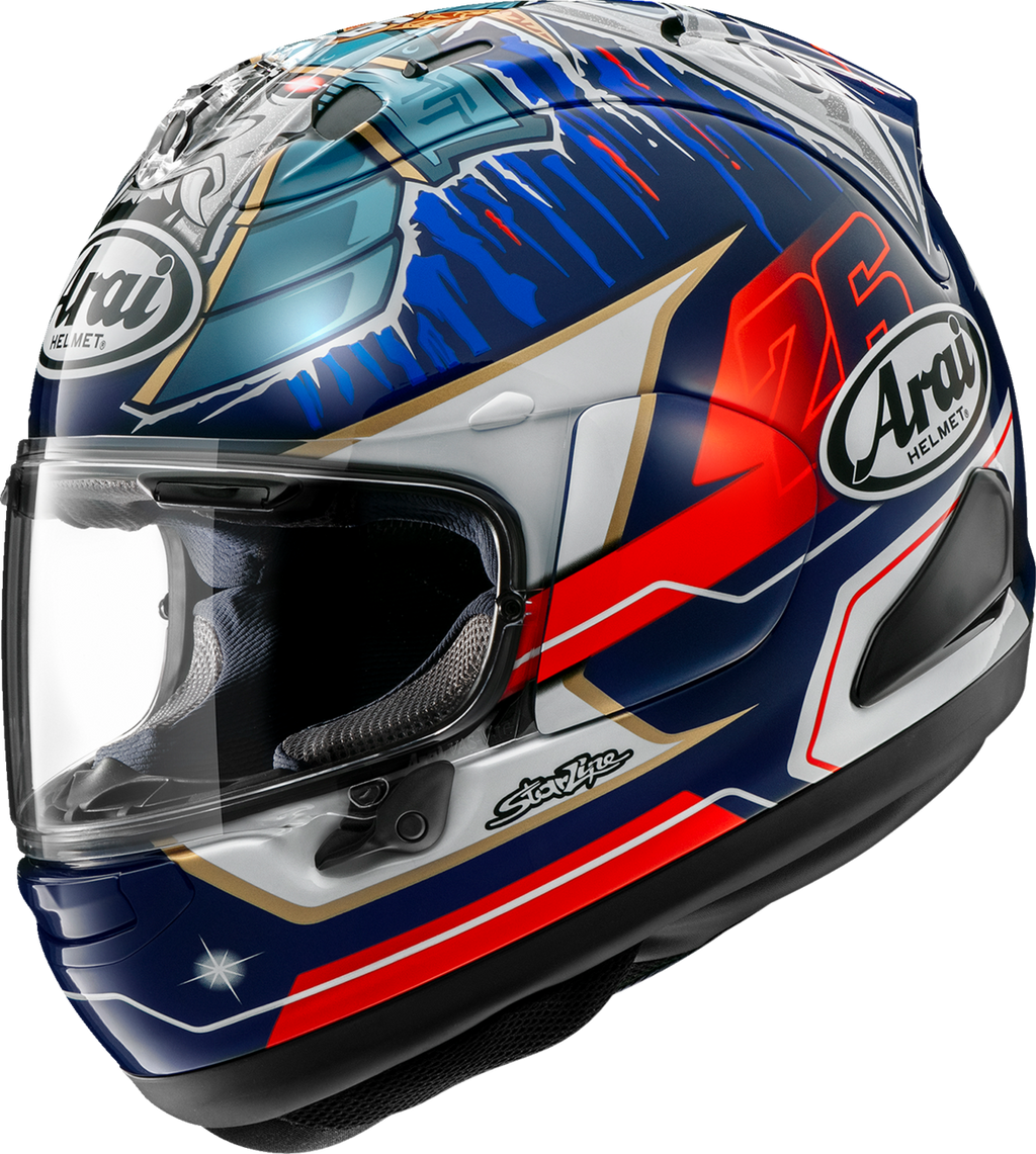 ARAI HELMETS, ARAI Helmets Corsair-X Dani Samurai-3 XS with VAS Shield Mechanism and Advanced Safety Features