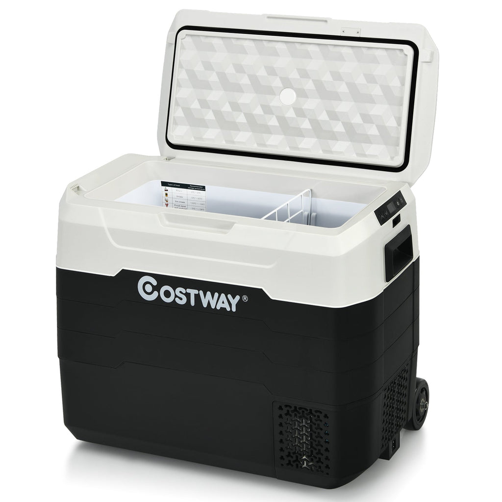 42 QT Portable Dual-Zone Car Refrigerator