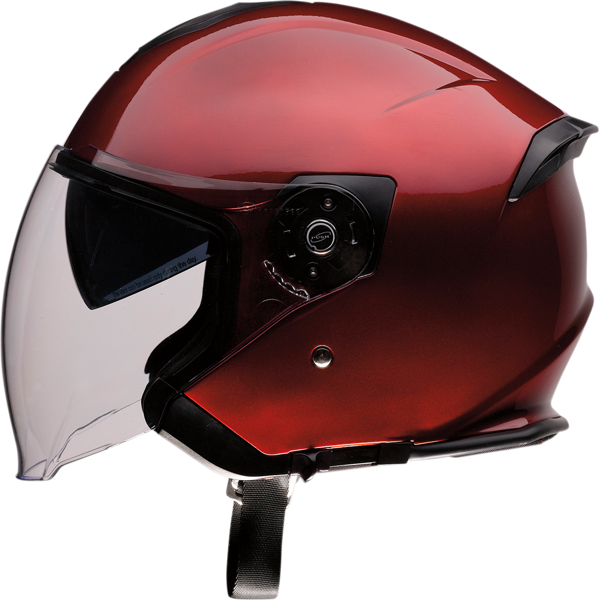 Z1R, Z1R Road Maxx 2.0 Helmet - Wine Medium | Injection-Molded ABS Shell with Removable Liner