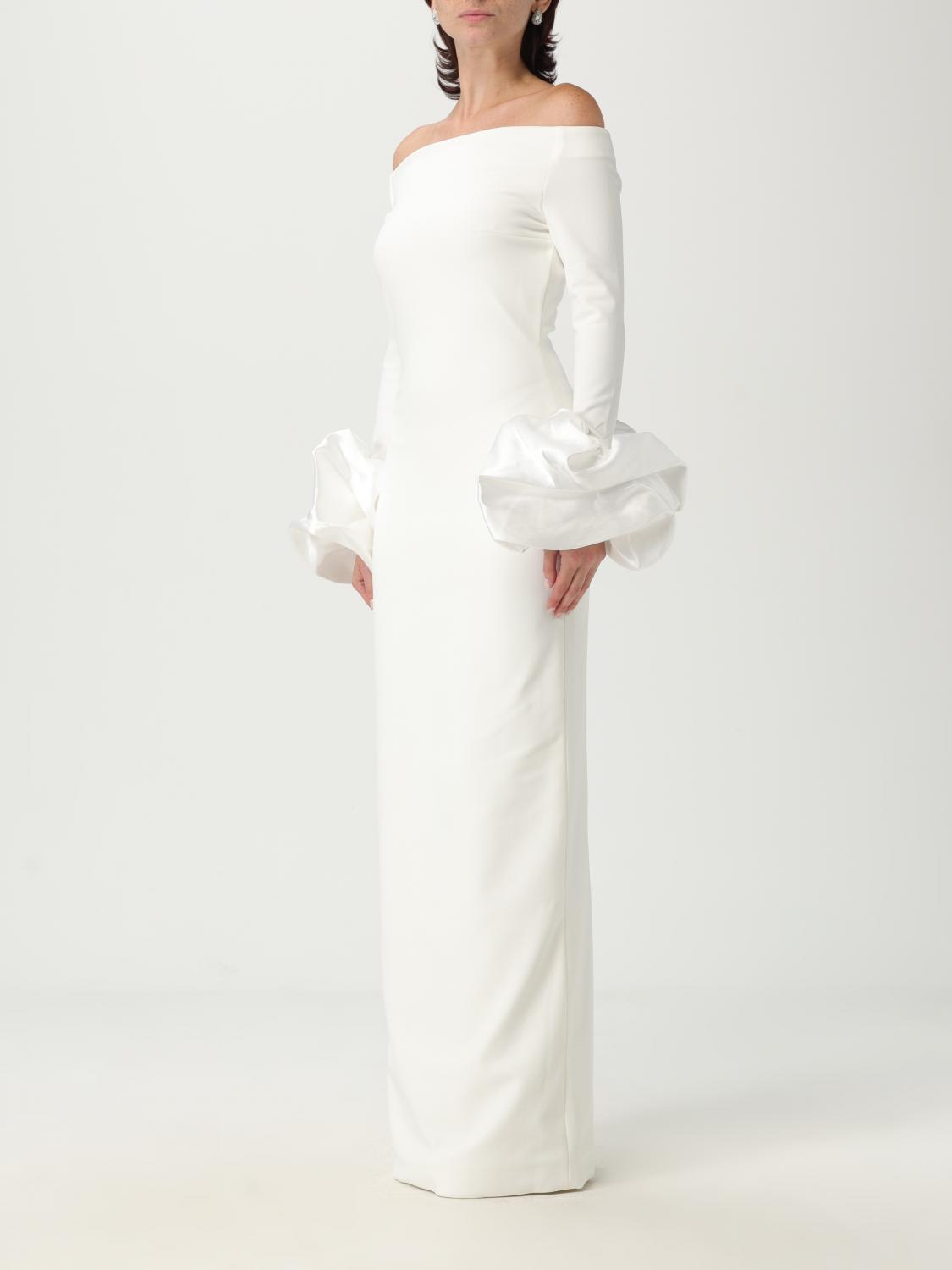 Solace London Dress Woman Cream