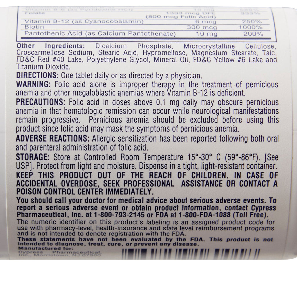 Rena-Vite Multivitamin Supplement 60258016001