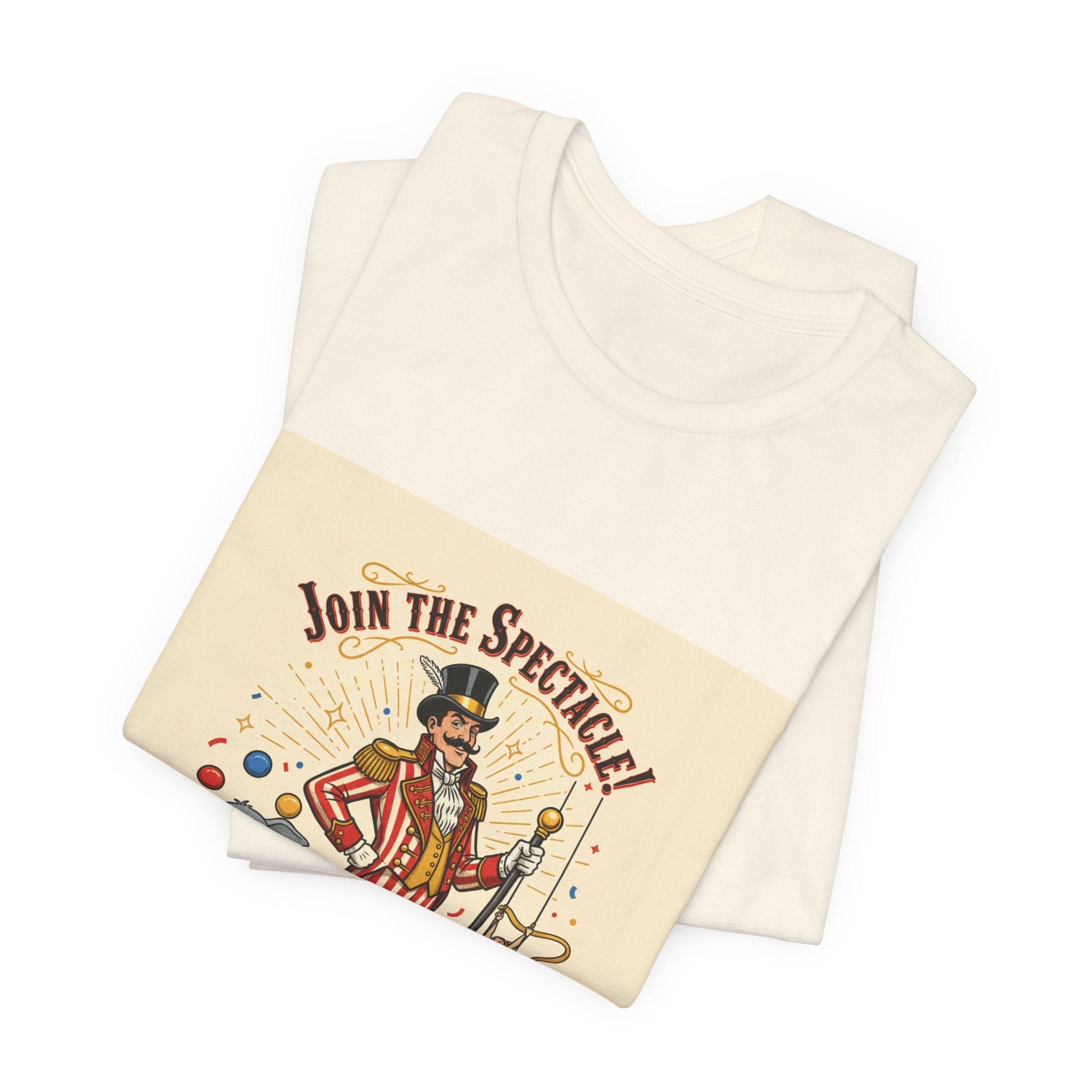 Vintage Circus Ringmaster Tee | vintage carnival design, big top shirt