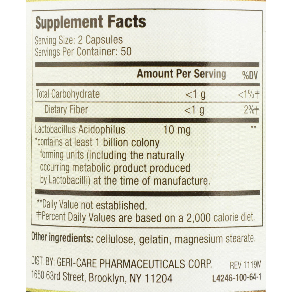 Health*Star® Probiotic Dietary Supplement 866-01-HST