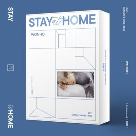 Official Wonho 2021 Season's Greetings