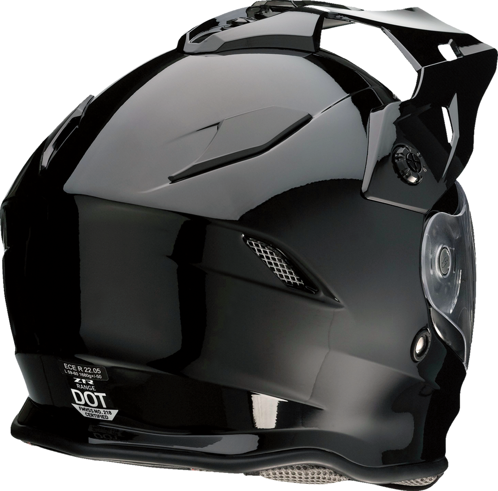 Z1R, Z1R Range 2.0 Helmet - Solid Black - Large by Z1R Part 0140-0461