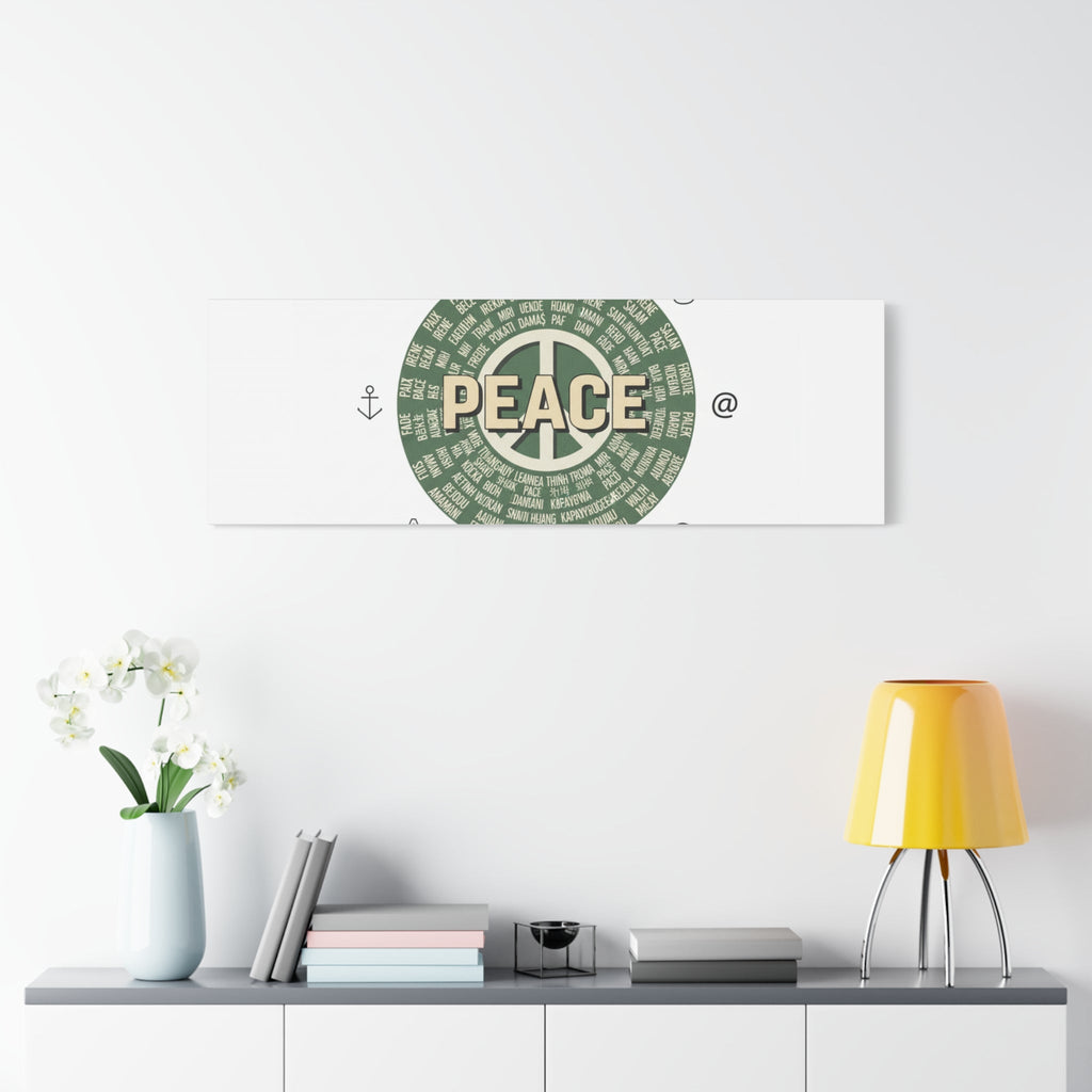 Peace doodle canvas | hand drawn sketch aesthetic, handwritten message