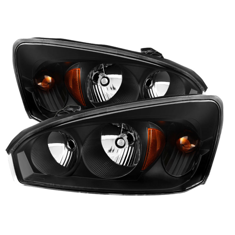 SPYDER Xtune Chevy Malibu 04-08 Crystal Headlights Black HD-JH-CMA04-AM-BK 9026454