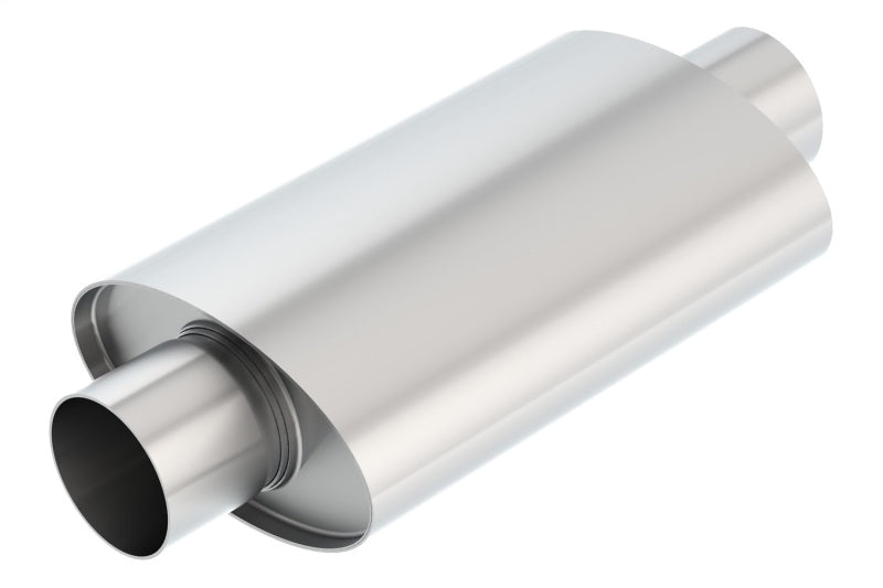 Borla XR-1 Multi-Core 3in Ctr-Ctr Oval 12in x 4.25in x 7.88in Rotary Engine Equipped Racing Muffler 400372