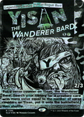 Yisan, the Wanderer Bard (SLD-1196) - Secret Lair Drop (Borderless) Foil