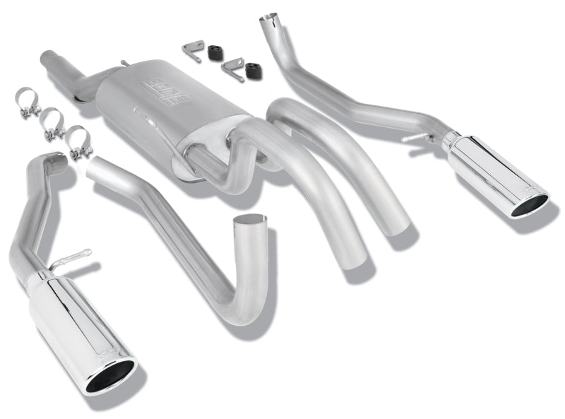 Borla 09 Ford F-150 Stainless Steel Touring Style Catback Exhaust 140291
