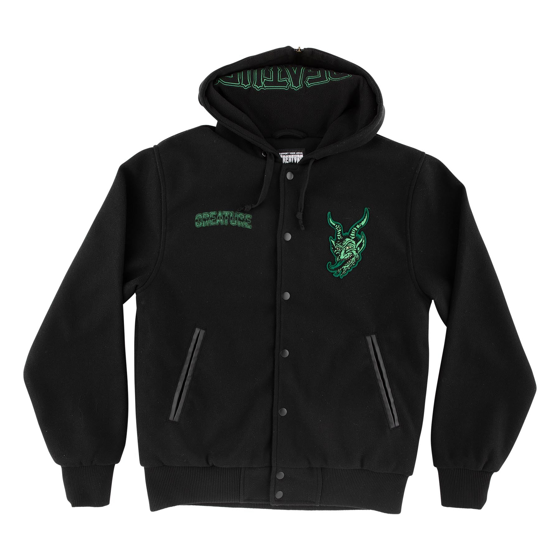 Creature Drop Out Varsity L/S Jacket