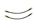 Agency Power Front Steel Braided Brake Lines - 02-07 Audi A4 B6 B7