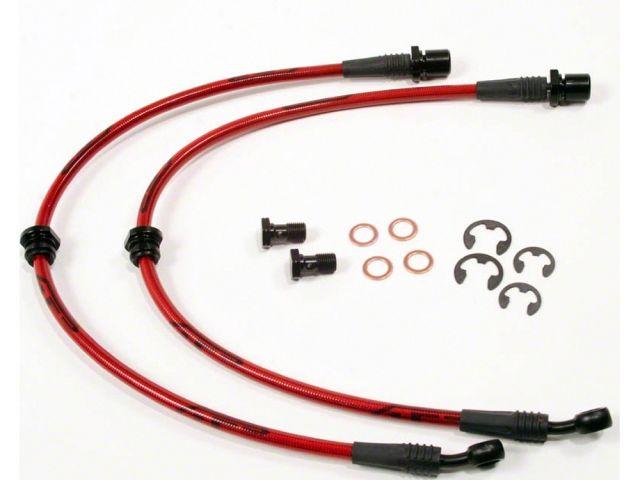 Agency Power Rear Steel Braided Brake Lines - 97-04 Subaru Impreza GC8 98-01