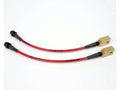 Agency Power Rear Steel Braided Brake Lines - 09-14 Nissan 370Z