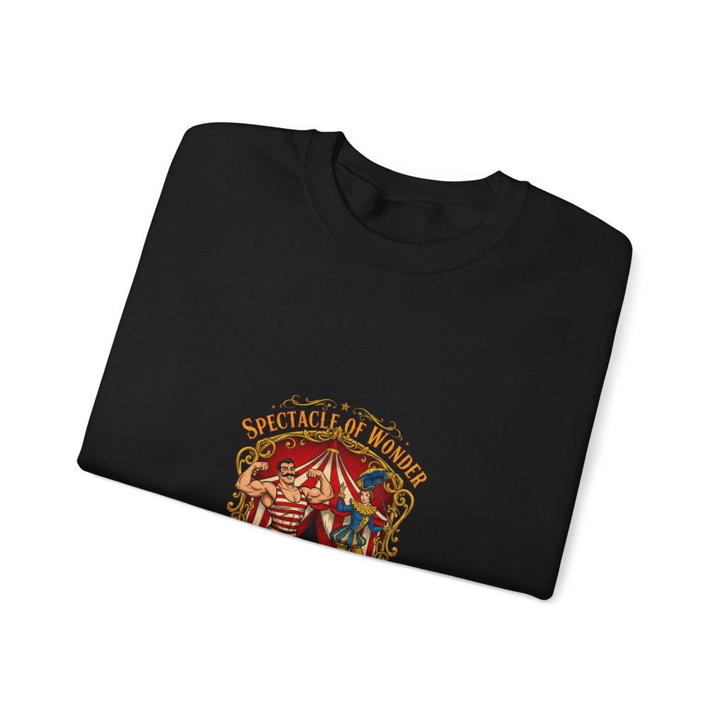 Vintage Circus Spectacle sweatshirt | camp circus aesthetic, carnival art print