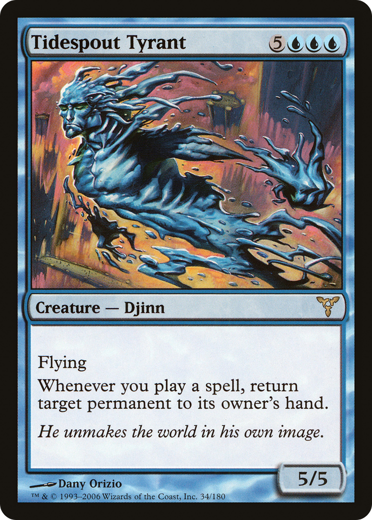 Tidespout Tyrant (DIS-034) - Dissension Foil