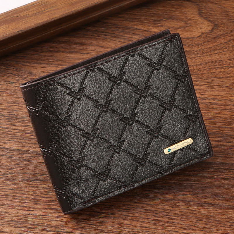 Men's Wallet Card Holder Short Wallet