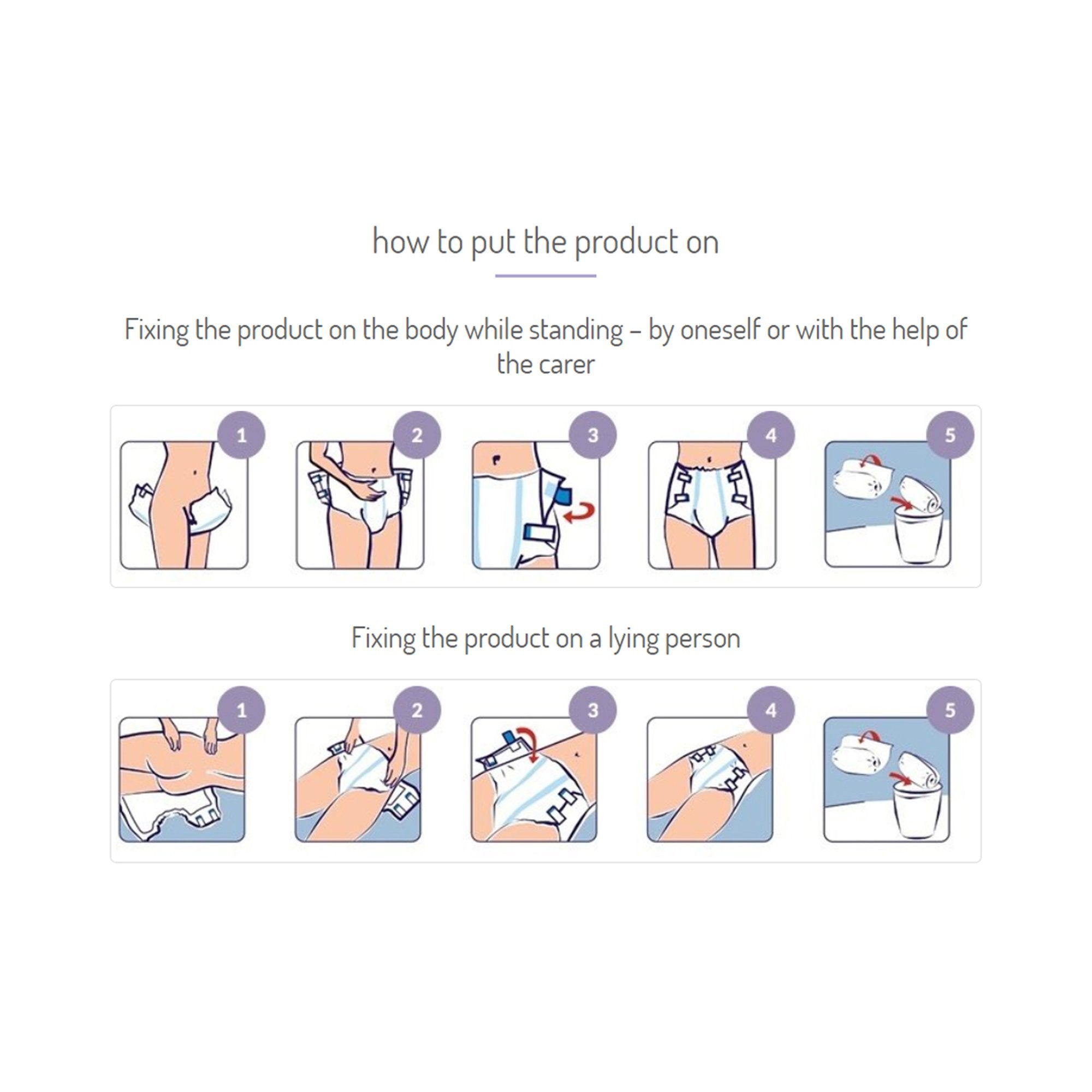 Seni® Super Plus Overnight Heavy Absorbency Incontinence Brief, Extra Large S-XL25-BP1