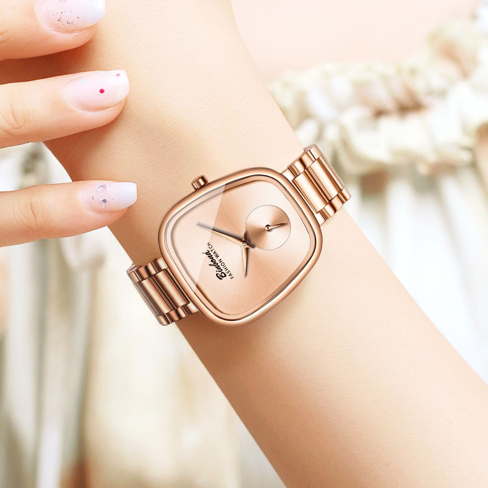 Women's Waterproof Stainless Steel Quartz Watch