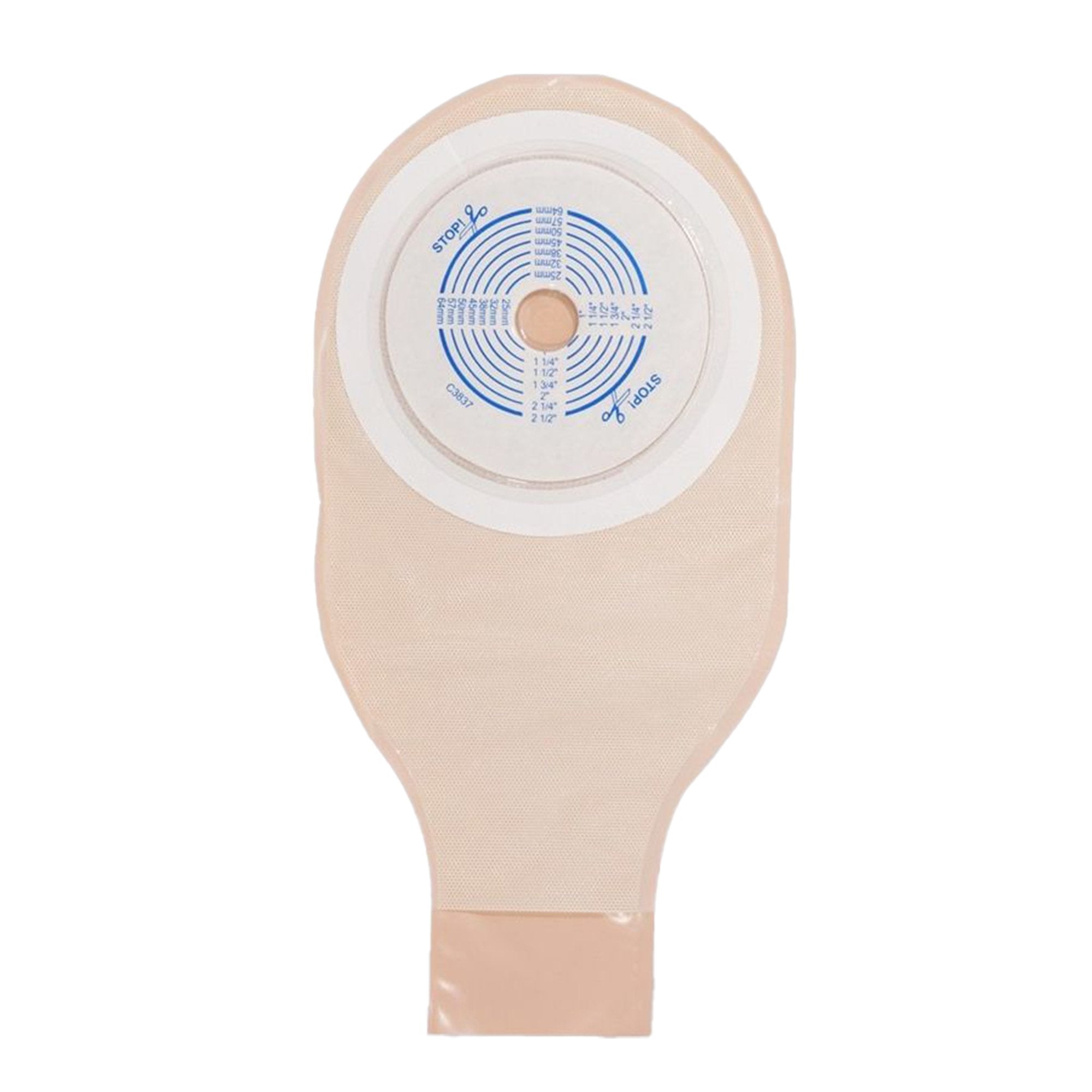 ActiveLife® One-Piece Opaque Colostomy Pouch, Cut to Fit Stomas 19 – 64 mm 400599