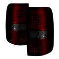 SPYDER xTune 04-08 Ford F150 Styleside V3 LED Tail Lights - Red Smoke (ALT-ON-FF15004G3LB-LBLED-RS) 9040801