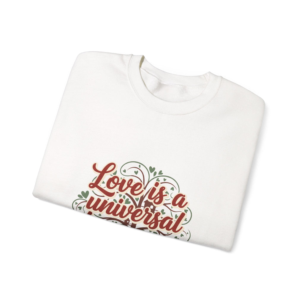 Love Is a Universal Language Crewneck Sweatshirt
