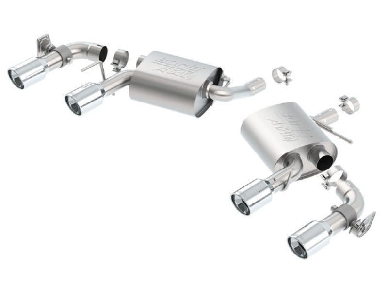 Borla 2016 Chevy Camaro V6 AT/MT ATAK Rear Section Exhaust w/ Dual Mode Valves 11931