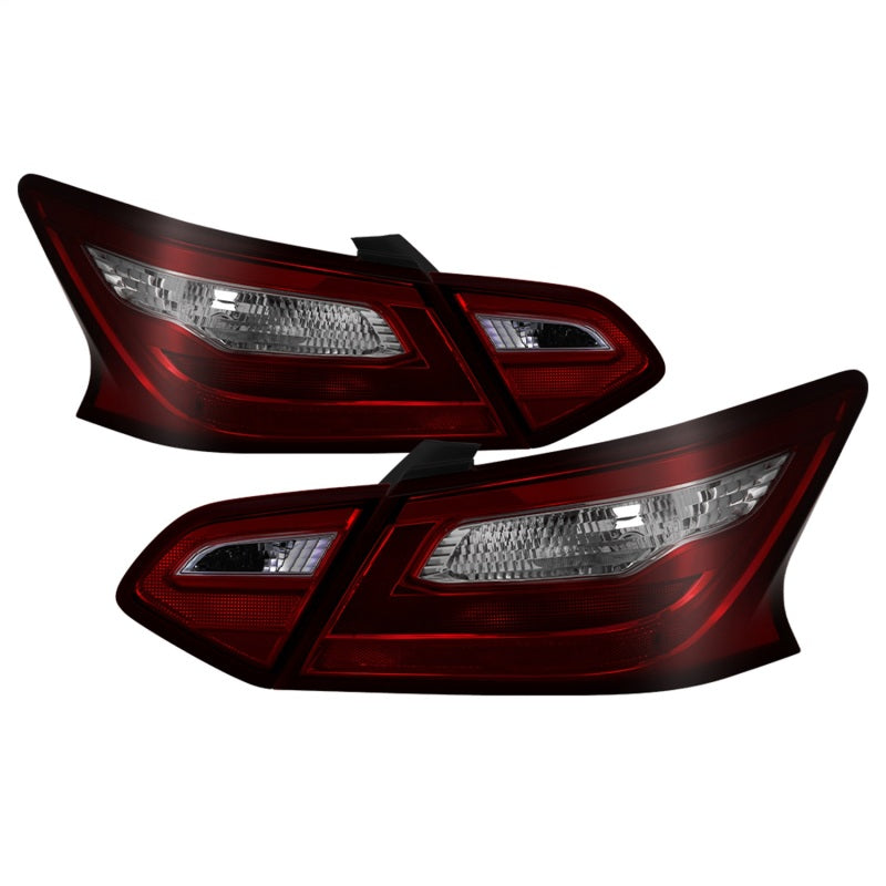 SPYDER xTune 16-18 Nissan Altima 4DR OEM Tail Light - Red Smoke (ALT-JH-NA16-4D-RSM) 9943041